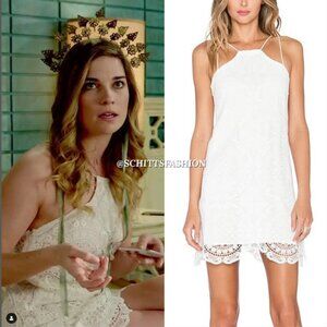 ASO Alexis Rose Schitts Creek - Stylestalker White Dress